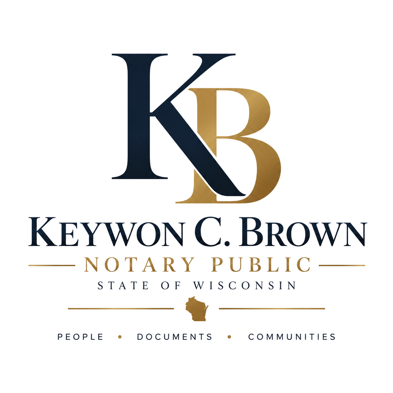 Keywon C. Brown, Notary Public, State of Wisconsin